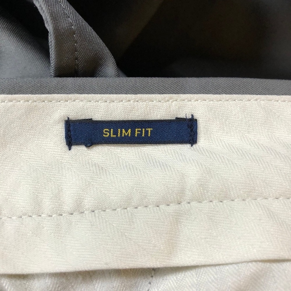 Polo Ralph Lauren Pants Mens 36x32 Gray Chino Slim Straight - Picture 9 of 15